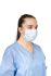 Mascarilla desechable Medicom de Polipropileno, apta para uso médico, tamaño 175 x 95 mm