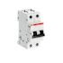 ABB System Pro M Compact S200M MCB, 2P, 20A Curve K, 400V AC, 125V DC, 15 kA Breaking Capacity