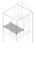 ABB PSHW Series Pickled Steel Sheet Assembly Plate for Use with Modular Boards - System Pro E Power, 819 x 561.5 x 32mm