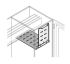 ABB PTHS Series Pickled Steel Sheet Shelf for Use with Modular Boards - System Pro E Power, 519 x 949.5 x 25mm