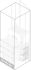 ABB 1STQ Series Pickled Steel Sheet Divider Panel for Use with Modular Boards - System Pro E Power, 100 x 800mm