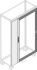 ABB PDLG Series Lockable Pickled Steel Sheet RAL 7035 Transparent Door, 2000mm H, 1m W, 15mm L for Use with PDLG2500