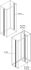 ABB PUKI Series Galvanised Steel Crosspiece, 70mm W, 2000mm H, 35mm L For Use With PUKI2000