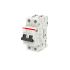 ABB System Pro M Compact S200M MCB, 2P, 500mA, Type Z, 400V AC, 125V DC, 15 kA Breaking Capacity