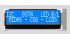 Midas MCCOG22005A6W-BNMLWI MCCOG22 LCD LCD Display, White on Blue, 2 Rows by 20 Characters, Transmissive