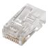 Ideal Industries 85 Series Plug RJ45 Connector, Clip Mount, Cat6a 1 Port 8 -Way