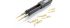 ideal-tek 155 mm, Stainless Steel, Pointed, Replaceable Tip Tweezers