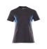 T-shirt Cotone, poliestere Blu, Blu marino 3XL 3XL Corto