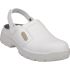 Delta Plus MAUBEC Unisex White Stainless Steel Toe Capped Safety Shoes, UK 10.5, EU 44