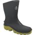 Delta Plus AEROTECH, Unisex, Sicherheitsstiefel Schwarz, Gelb mit Edelstahl-Schutzkappe , Größe 41 / UK 7,5