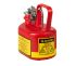 Type 1 Poly Safety Cans 11.7x 24.1 Red