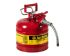 Justrite Steel Safety Can, 2gal