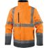 Delta Plus TRACK Grey, Yellow Unisex Hi Vis Parka, XXXL