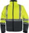 Delta Plus FAST Grey, Yellow, Breathable, Waterproof Parka, S