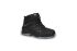 Bicap ARCADE MID, Unisex, Sicherheitsstiefel Schwarz, Grau mit Glasfaser-Schutzkappe, ESD-sicher, Größe 47 / UK 13,5