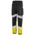 Pantalon haute visibilité Cepovett Safety 1FLSTPI, taille 42pouce, Noir, Jaune, Haute visibilité