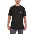 Camiseta de manga corta Milwaukee, de 40 % poliéster, 60% algodón, de color Negro, talla XXL