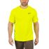 T-shirt 100% poliestere Colore giallo M M Corto