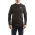 Milwaukee Black 100% Polyester Long Sleeve T-Shirt, UK- S, EUR- S, Hi-Vis