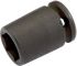 SAM 19mm, 3/8 in Drive Impact Socket, 32 mm length