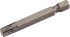 SAM Torx Screwdriver Bit, 1/4 in Tip, 1/4 in Drive, Torx Drive, 50 mm Overall