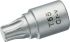 SAM Torx Screwdriver Bit, 3/8 in Tip, 3/8 Drive, Square Drive