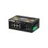 Red Lion FX2 Ethernet-Switch, 6 x RJ45 / 10/100Mbit/s für DIN-Schienen, 10 → 30V dc