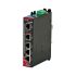 Red Lion SLX-5MS Series Panel Mount Ethernet Switch, 5 RJ45 Ports, 10/100Mbit/s Transmission, 10 → 30V dc