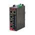 Red Lion SLX Ethernet-Switch, 5 x RJ45 / 10/100Mbit/s für DIN-Schienen, 10 → 30V dc