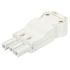 Wieland Gesis CLASSIC Series Connector, 3-Pole, Female, 3-Way, Push-In, 20A, IP40