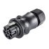 Wieland RST CLASSIC Series Connector, 7-Pole, Male, 7-Way, Push-In, 16A, IP66, IP68, IP69