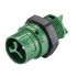 Wieland RST MINI Series Connector, 3-Pole, Male, 3-Way, Push-In, 16A, IP66, IP68, IP69