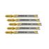 DeWALT Multiple Materials 59mm Cutting Length Jigsaw Blade, Pack of 5