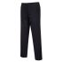 Portwest C070 Unisex Hose , Baumwolle, Polyester Schwarz Ölresistent, wasserdicht, Größe 108 → 112cm / 42