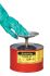 Justrite Steel Plunger Can, 1.9L