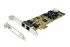 Exsys 2 Port PCIe RJ45 Network Card, 10/100/1000/2500Mbit/s