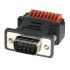 Exsys 9-Pin Male Male to Terminal Block Female Adapter