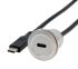 Adapter złącze A USB C złącze B USB C rodzaj A Żeńskie rodzaj B Męskie Exsys