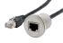 Exsys Ethernet RJ45 Female Female to RJ45 Male Male Adapter