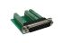 Exsys D-Sub 25-Pin Male Male to Terminal Block Adapter