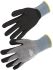 SINGER SAFETY NYMFIT00 Black, Grey Elastane, Polyamide General Handling, Logistic, Transport Work Gloves, Size 9,