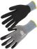 SINGER SAFETY NYMFIT03 Black, Grey Elastane, Polyamide General Handling, Logistic, Transport Work Gloves, Size 7,