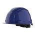 Milwaukee Bolt 100 Blue Hard Hat with Chin Strap, Adjustable, Ventilated