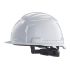 Casco Milwaukee Bolt 100 de color Blanco, ajustable, con barboquejo, ventilado