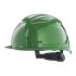 Casco Milwaukee Bolt 100 de color Verde, ajustable, con barboquejo, ventilado