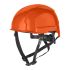 Milwaukee Bolt 100 Orange Hard Hat with Chin Strap, Adjustable, Ventilated