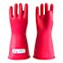 Catu CG-1-..-NR Red Latex Electrical Insulating Gloves, Size 10