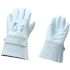 Catu CG-991 Grey Siliconized Leather Flame Resistant Gloves, Size 10