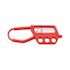 Catu Red 3-Lock Plastic Lockout Hasp, 6mm Shackle, 9mm Attachment