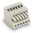 733 Series Female Lighting Connector, 9-Pole, Female, 9-Way, Plug-In Mount, 6A